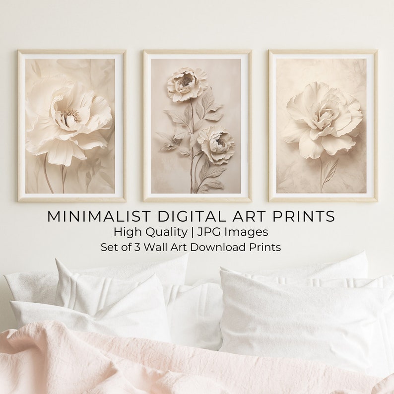 Light Academia Decor Set of 3 Prints Vintage Gallery Wall - Etsy