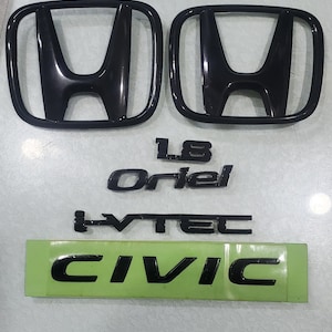 honda civic 2016-2021 gloss black matt black blem kit for civic 10th Generation