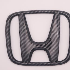 Honda civic 2016-2021 carbon fiber emblem