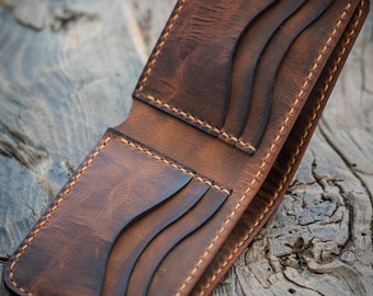 Leather Wallet - Etsy Leather Wallet - Etsy