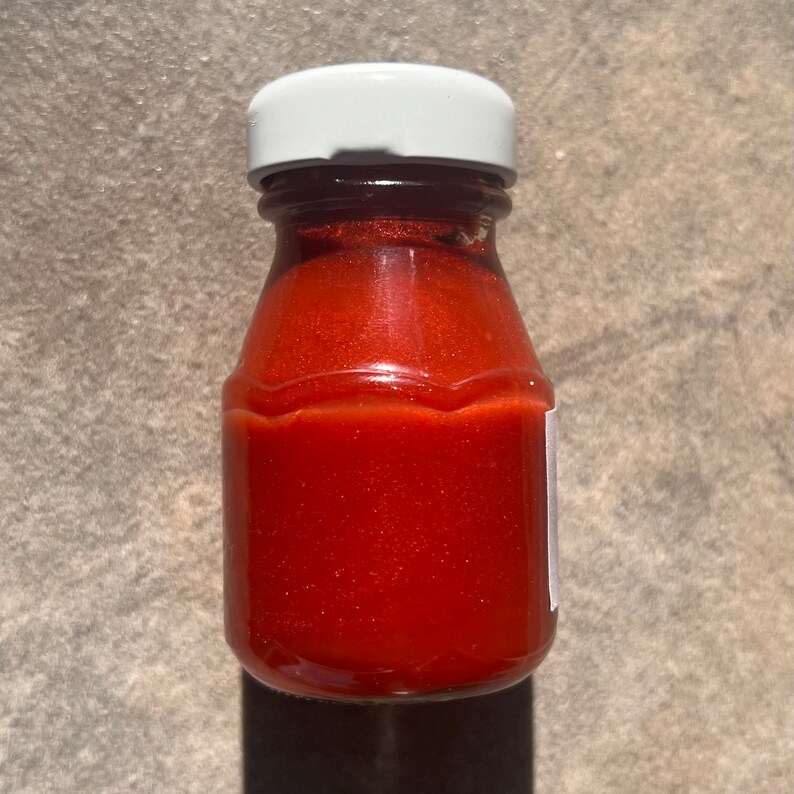 Sparkly Ketchup Edible Sparkles Inside No Rhinestones Etsy