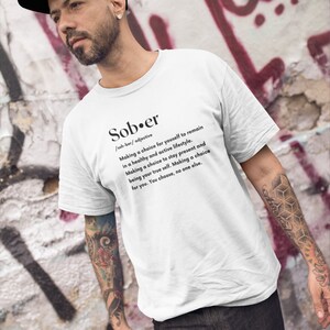 Sober Life Tshirt, Sobriety gift