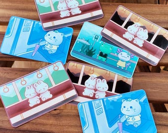 Water-Resistant Transit Card Skins | Vinyl Stickers