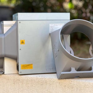 Bitmain T21 Shroud - BUNDLE Intake + Exhaust - (8&#39;/200mm)