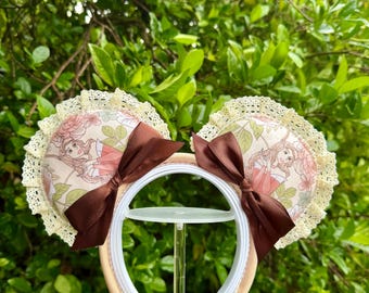 Aurora sleeping beauty inspired Disney Ears |  Disney Park Ears | Light up Disney Ears