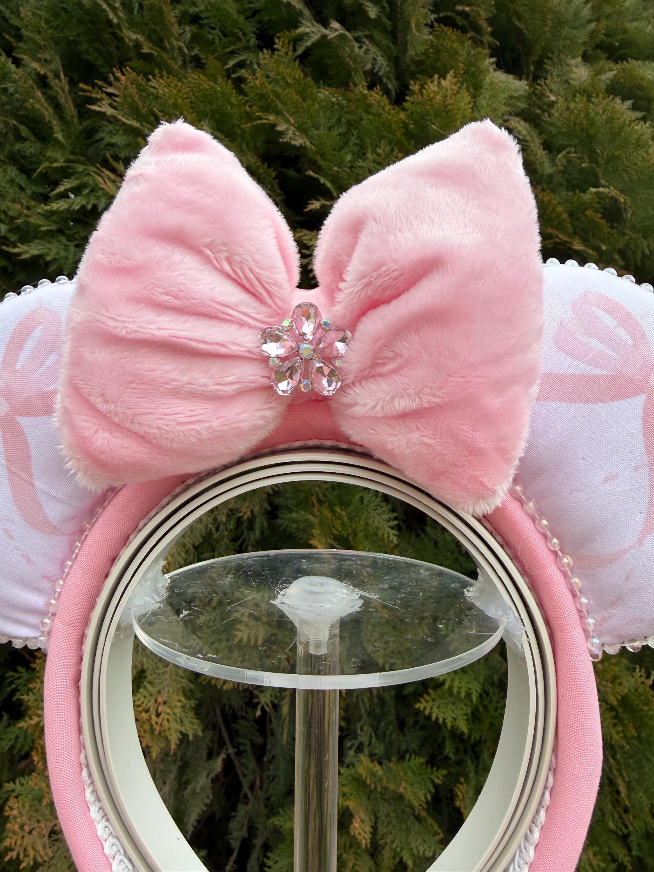 New Disney Parks millennial pink Minnie Mouse Ears Disney Parks Minnie Mouse Ears Hat Headband Millennial Pink  main image 3