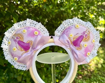 Rapunzel Inspired Disney Ears –  | Light Up Disney Ears