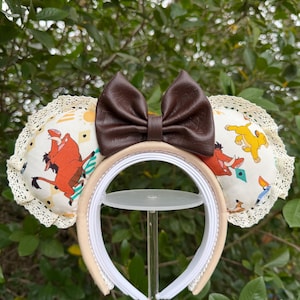 Lion King inspired Disney Ears | Disney Ears with  | Light Up Disney Ears