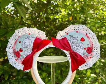 Sweethearts Beauty and the beast Inspired Disney Ears | Light up Disney Ears