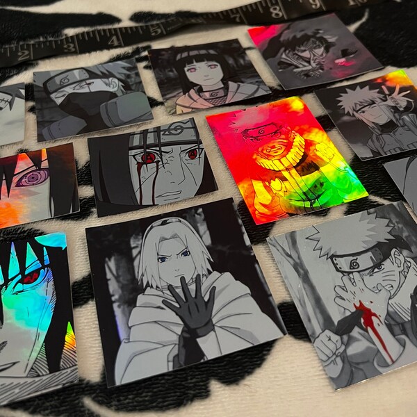 Naruto Stickers Holographic Etsy