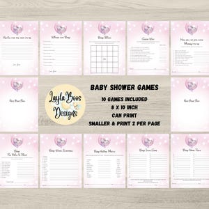 Dumbo Baby Shower Games: Printable Bingo & More (Digital Download)