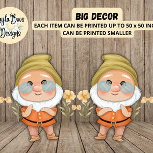 Fairytale Big Decor Cutout, Snow White Cutout, Seven Dwarves, Snow White Decor, Fairytale Decor, Dwarf Cutout, Doc Cutout