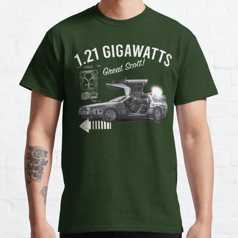 Back to the Future Gigawatts Delorean Car UCS LLC and Amblin Etsy Canada