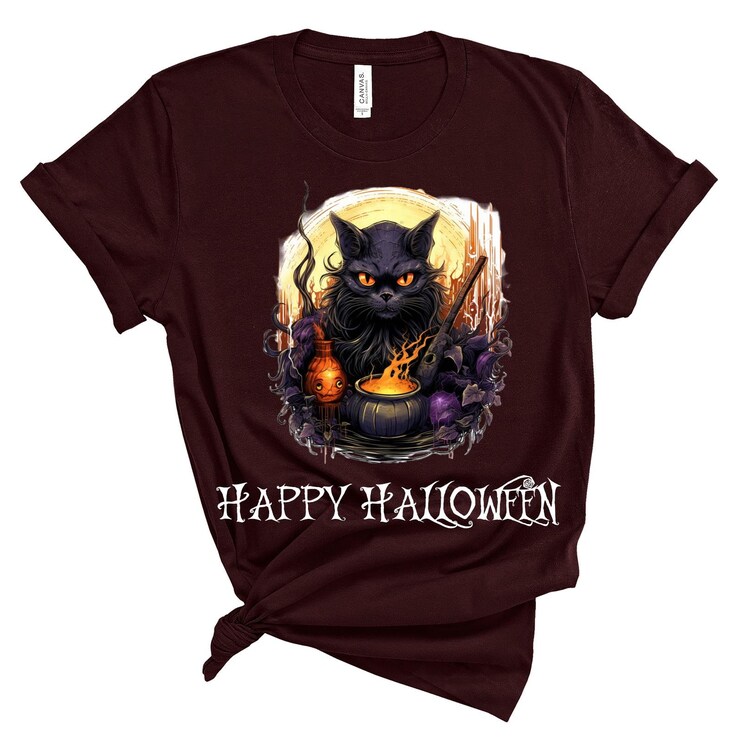 Black Cat Shirt, Pumpkin Shirt, Fall Pumpkin Shirt, Halloween Ghost, Halloween Pumpkin Shirt, Cat Sh, Tshirt Halloween