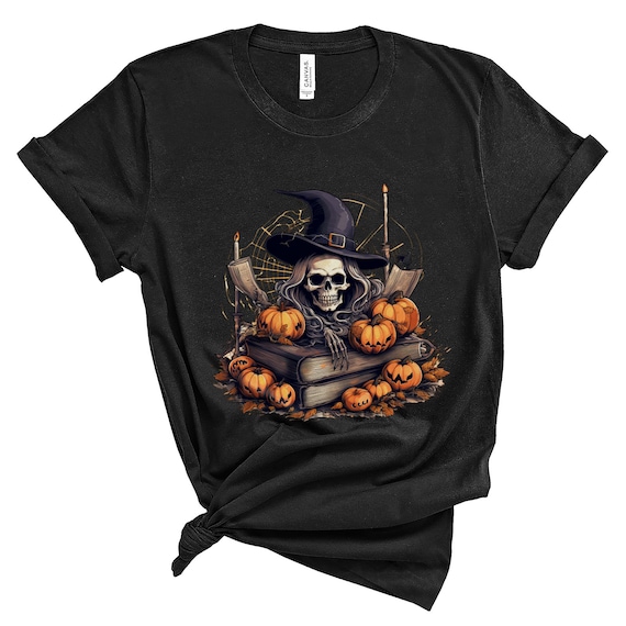 Pumpkin Shirt, Spooky Season Shirt, Halloween Shirt, Skeletons Shirt, Spooky Season Tshirt, Halloween Costume,  Ghost Tee, Spooky Ghost