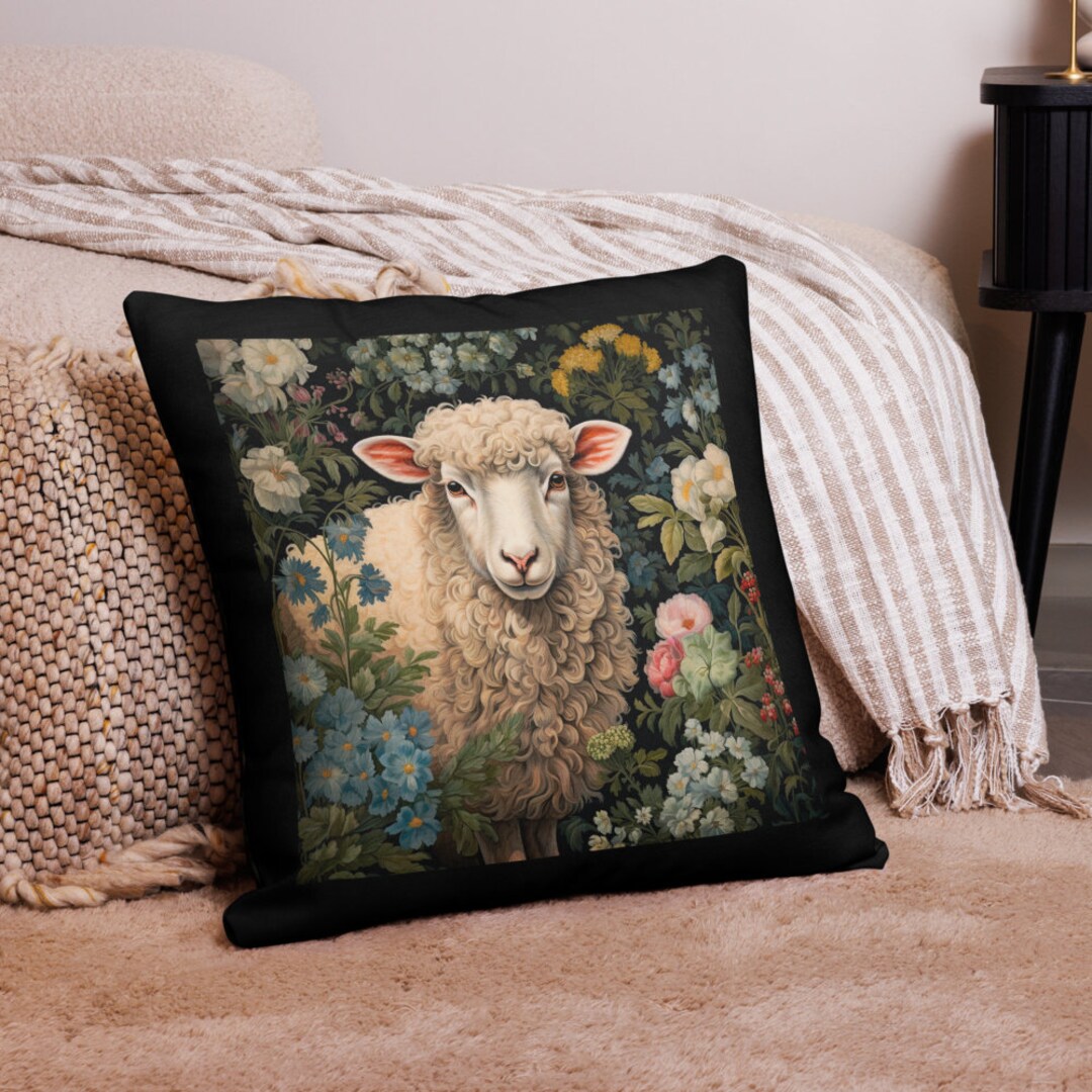 The Animal Totems Collection, Sheep Pillow Gentleness & Conformity