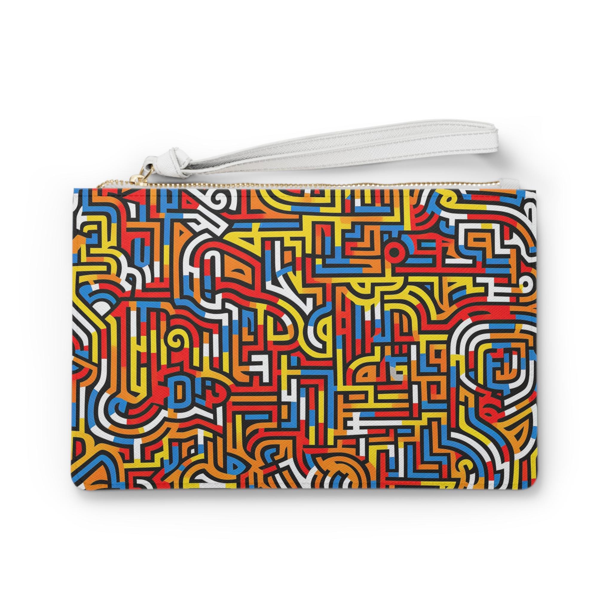 Keith Haring アート ビンテージクラッチ&ショルダーバッグ Keith Haring アート ビンテージクラッチ&ショルダーバッグ
