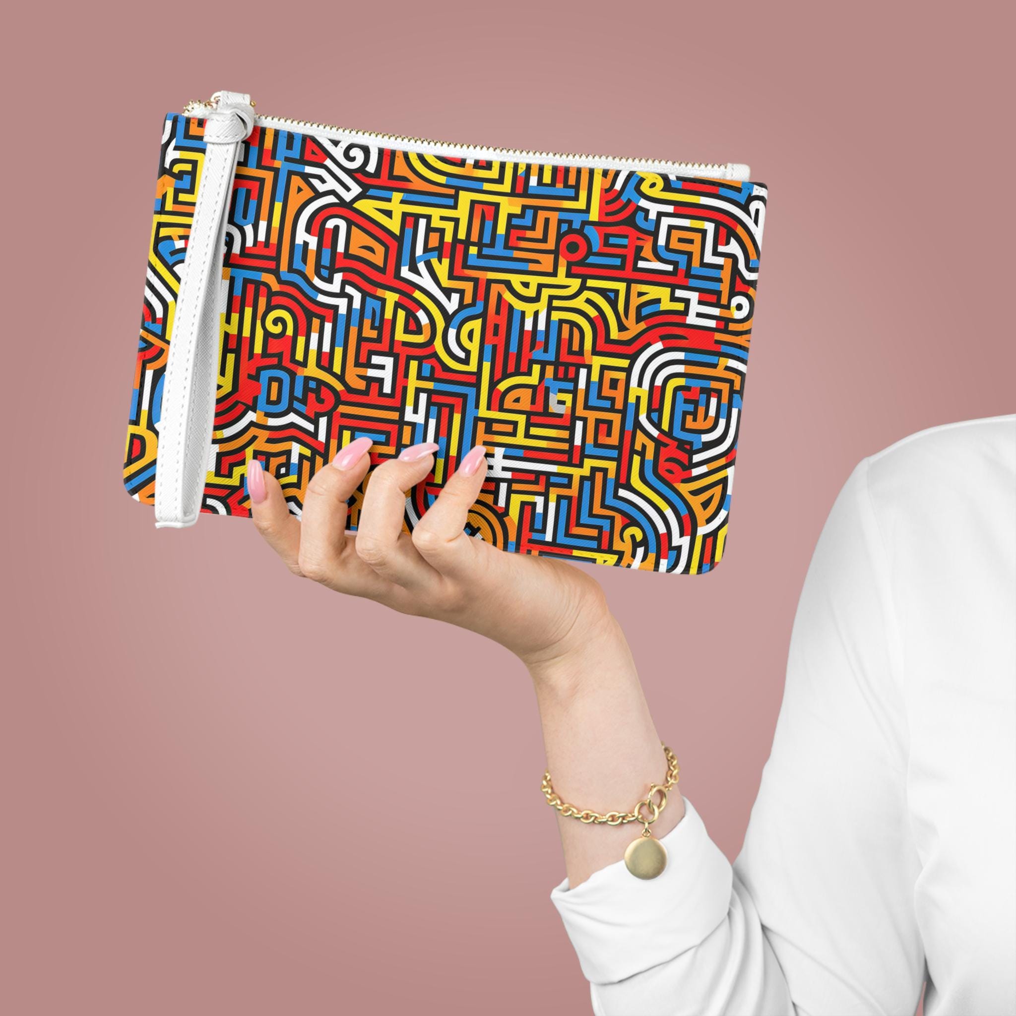 Keith Haring アート ビンテージクラッチ&ショルダーバッグ Keith Haring アート ビンテージクラッチ&ショルダーバッグ