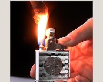 Vintage Compass Kerosene Lighter