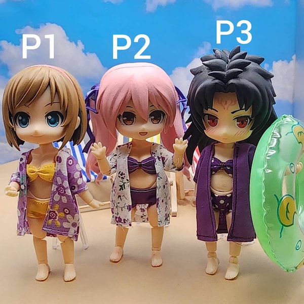 Swimsuit for Nendoroid Doll - Bikini and Shirt