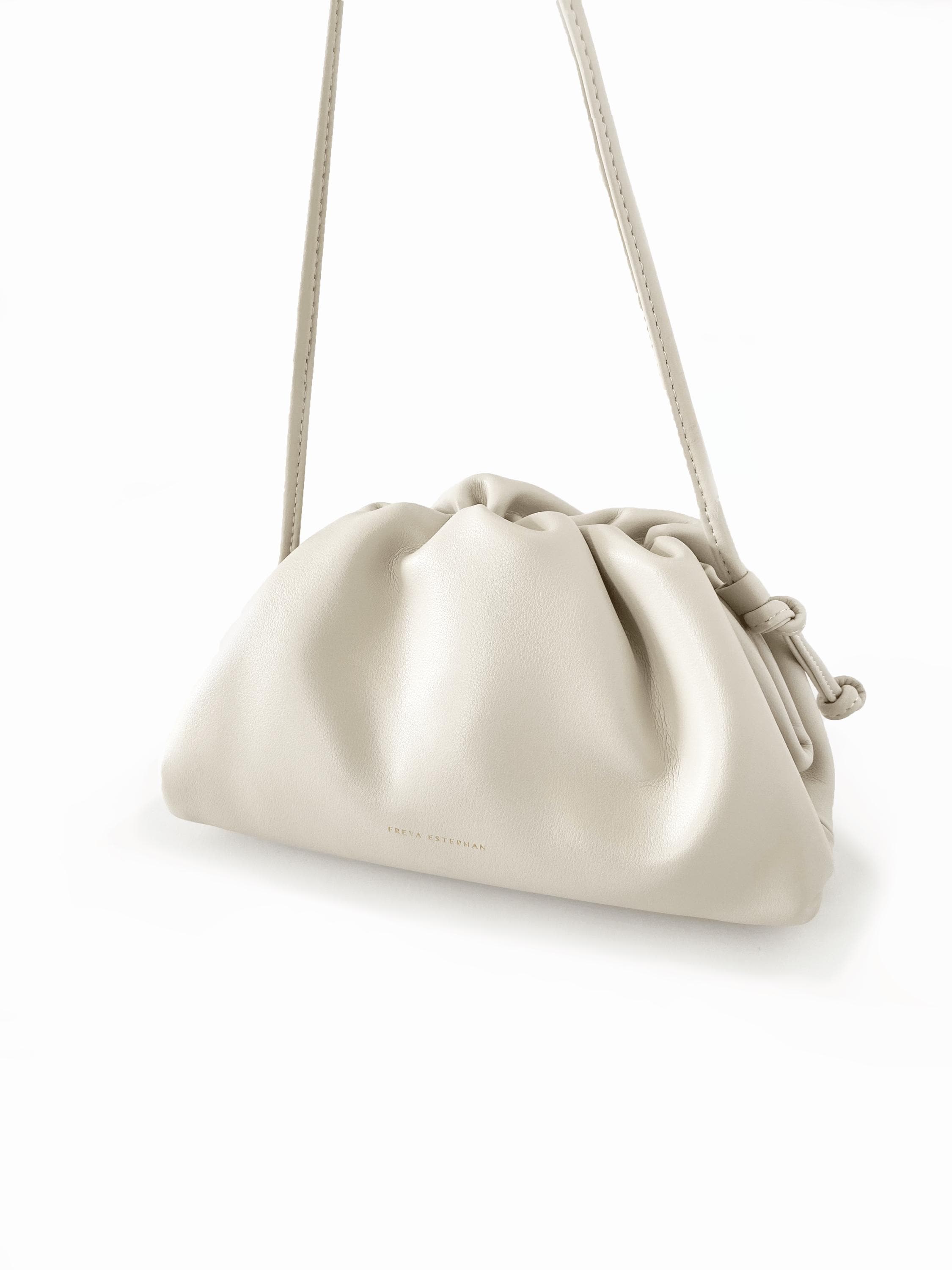 Leather Shoulder Bag Crossbody Handbag With Strap - 100