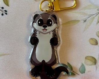 River Otter Mini Keychain