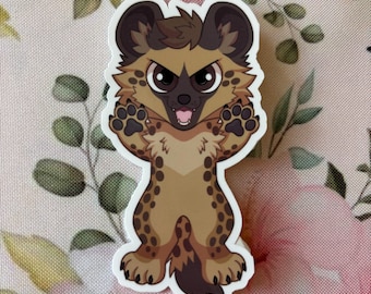 Spotted Hyena Vinyl Sticker