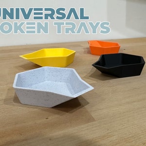 Universal Token Tray | Stackable with Funnel