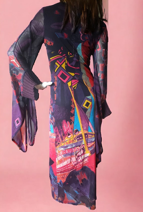 Jupe Femme Save The Queen Multicolore Taille XL - Style évasée Au Genou - Occasion Très Bon état
