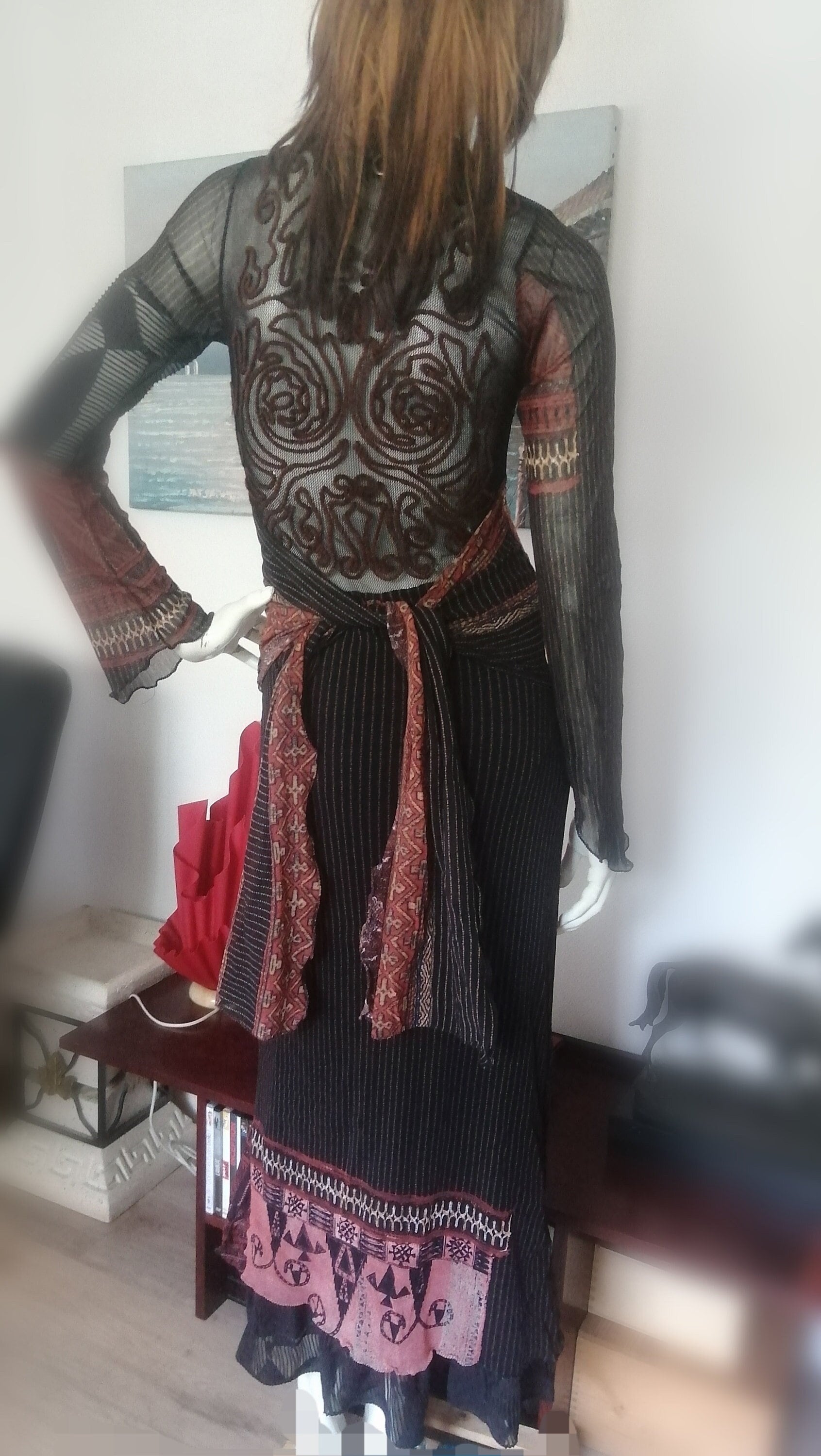 Robe Longue Save The Queen SAVE THE QUEEN Robe Longue STQ Modèle