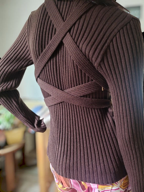 Top sweater vest Jean Paul Gaultier JPG Cargo ban… - image 3