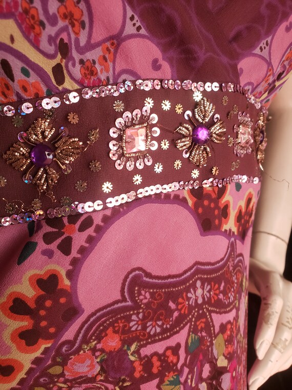 Robe MANOUKIAN 100% Soie - Taille M - Multicouleur - Très Bon état Occasion