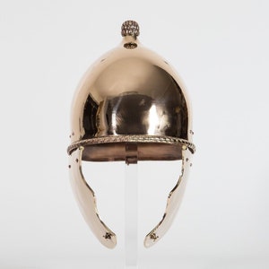 Bronze Montefortino Helmet with a thickness of 1,5 mm the IV-III century B.C Best Helmet Original Finding Collection Mother Day Gift
