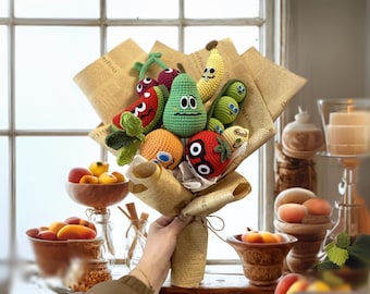 Crochet Vegetables Pattern: Amigurumi Fruits Set (PDF Pattern)