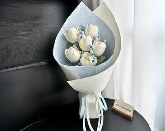 Modèle PDF de bouquet de fleurs au crochet : créations de mariage faciles à faire soi-même