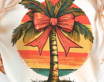 Palm Bogen PNG Strand PNG Sommer PNG Küsten Girly Ozean Png Sublimationsgrafik Clipart, Sommer Girly Bogen PNG, beliebt jetzt Sommer PNG