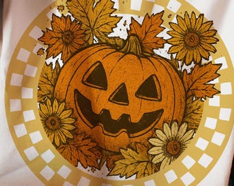 Floral Fall Pumpkin Png, Fall Pumpkin Png, Thanksgiving Png, Autumn Png, Fall Shirt, Fall Png, Boho Floral Pumpkins png, Halloween Png