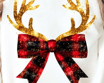 Kerstcoquette strik png, coquette kerst png, rendierstrik png, kerstsublimatieontwerp, kerstshirtontwerp, kerstman png