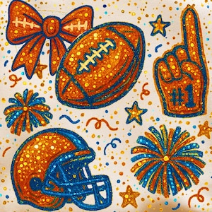 Football png Football Game Day Png Football Fall Autumn Png Floral Football Png Touchdown Season Png Football Coquette Bow Football Fall Png