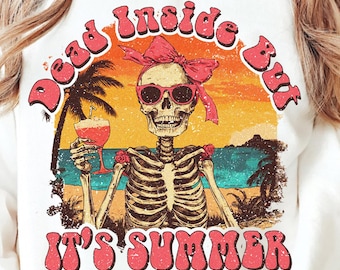 Vintage coquette Beach skelet png, zomer png, coquette zomer png, boog png, trendy zomer png, beach vibes png, skelet zomer png