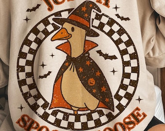 Just a Spooky Goose PNG, Funny Halloween Goose Png, Goose in Halloween Costumes Sublimation, Cute Horror Png, Spooky Goose Png