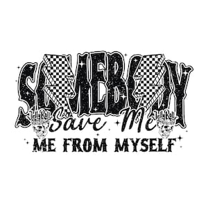 Jelly Roll Jemand Rette mich Rette mich vor mir selbst Sublimation PNG Digital Download