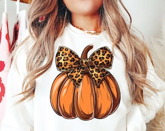 Retro Halloween png Kokette Bogen png Spooky Mama png Kürbis Designs für T-Shirts Sublimationsdesigns Trending PNG Cheetah Designs