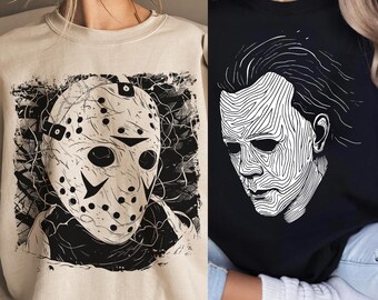 Horror SVG Bundle Halloween Horror SVG Horror Friends svg Horror characters svg Halloween svg Cricut cut file