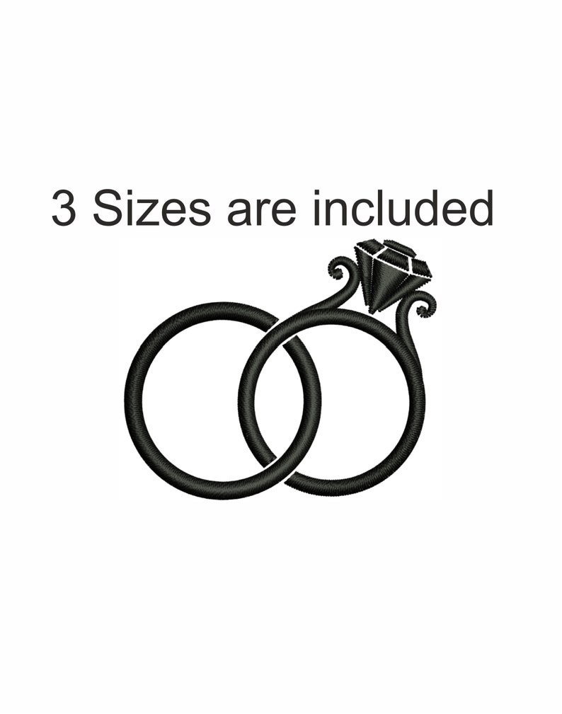 Rings Embroidery Design Rings Pes File Rings Dst File Rings Jef File ...