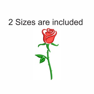 Rose Embroidery Design | Rose Pes File | Rose Dst File | Rose Jef File ...
