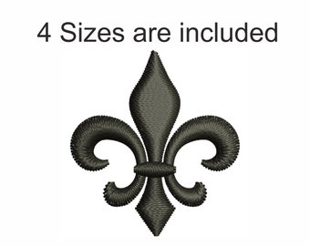 Fleur De Lis Embroidery design | Fleur De Lis pes file | Fleur De Lis dst file | Fleur De Lis jef file | Vp3 file | hus file | Vip file