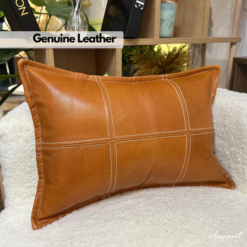 Image showcasing Leather Home Decor - Etsy