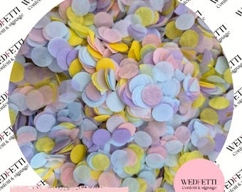 Biodegradable paper wedding Confetti - Pastelllo