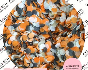 Biodegradable paper wedding Confetti - Ivory Halloween